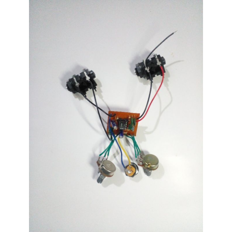 kit efek gitar overdrive grey