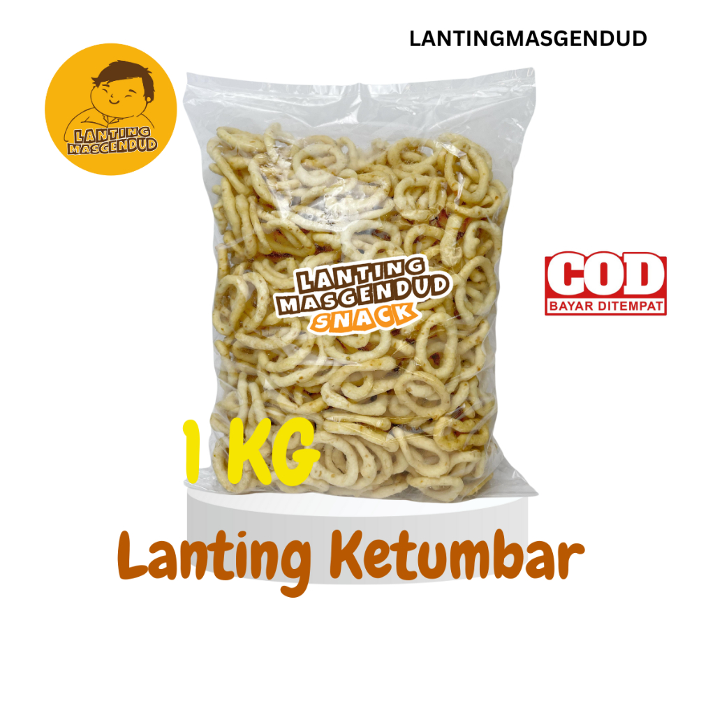 

Lanting Tumbar - Rasa Gurih: Camilan 1kg Snacks Cemilan Asin