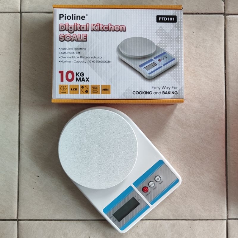 Paoline 10kg 10 kg Timbangan Kue Dapur Digital Elektronik Electronic Kitchen Scale
