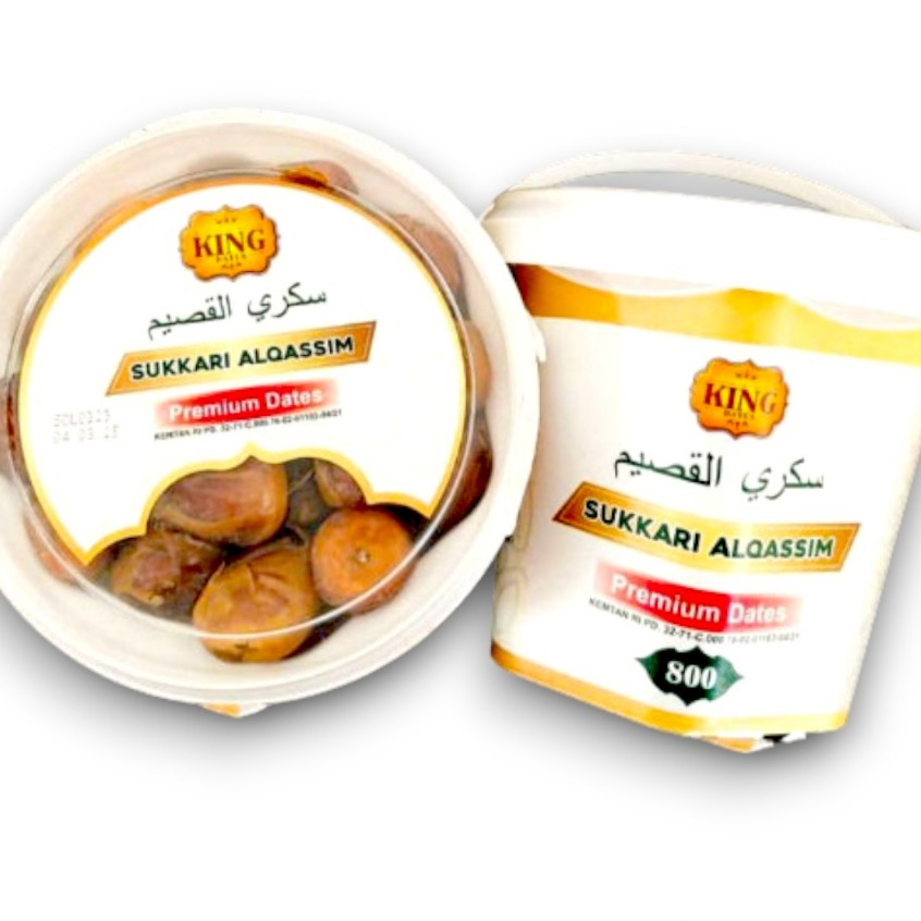 

Kurma Sukari Ember Al Qassim King premium Dates 800gr