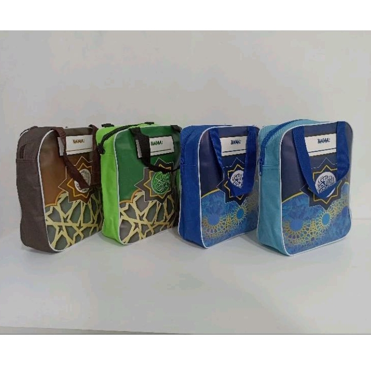 tas bahu / tas tenteng mengaji al qur'an