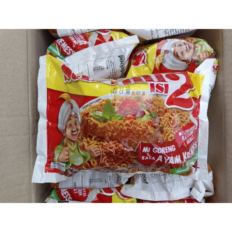 

Sarimi isi 2 Goreng Ayam Kremes