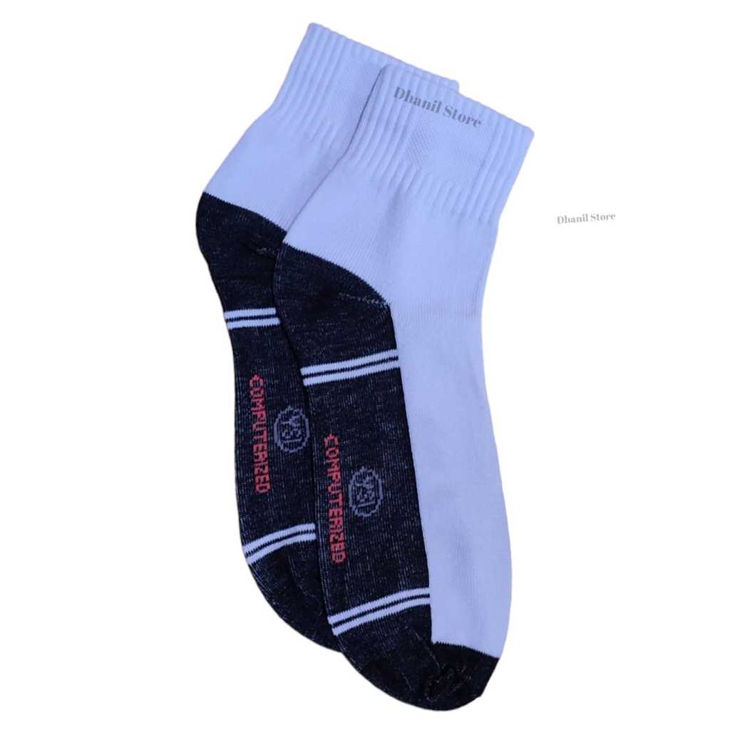 Kaos Kaki Sport Olahraga Pria Pendek Tebal / Kaos Kaki Pendek Pria / Badminton