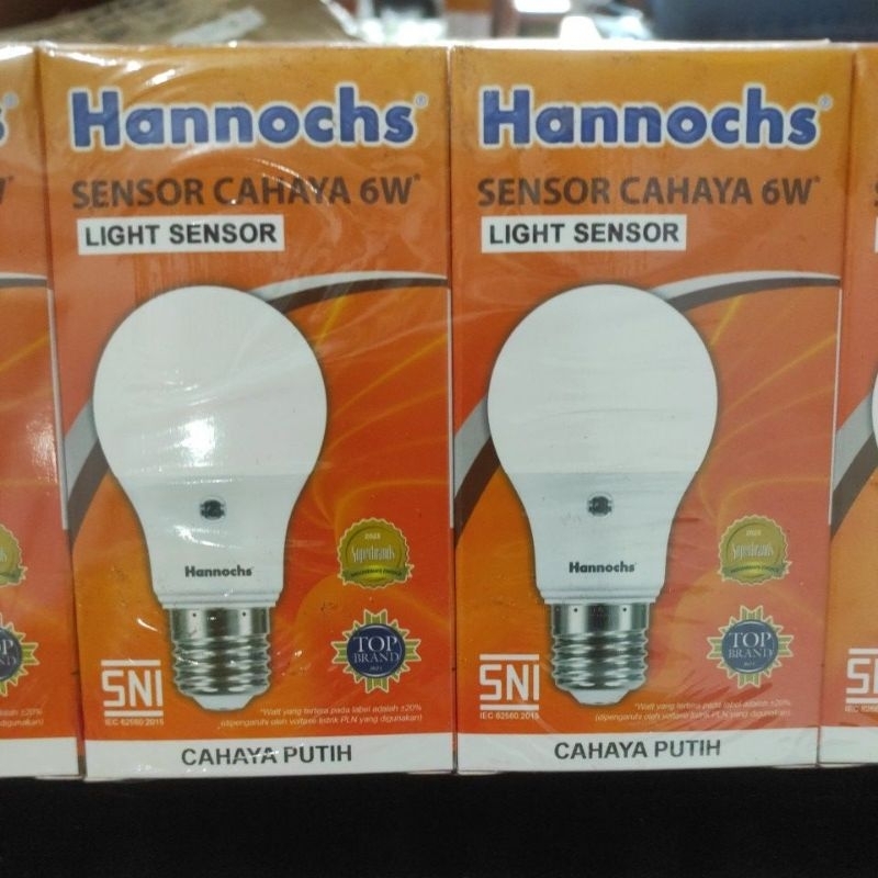 LAMPU LED HANNOCHS SENSOR CAHAYA