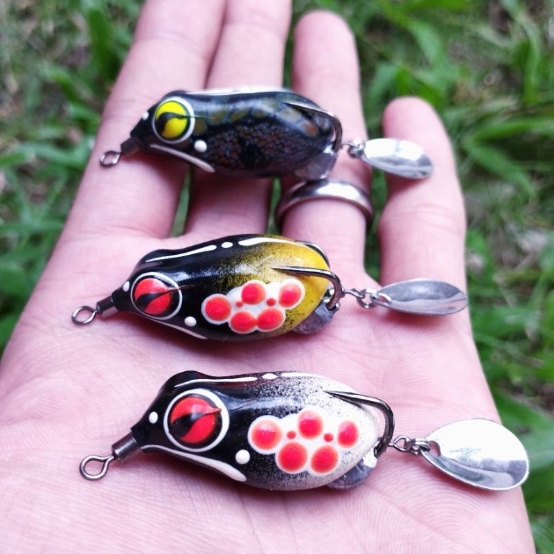 SOFT FROG GABUS KILLER BEANS LURE 3.5CM 5GR