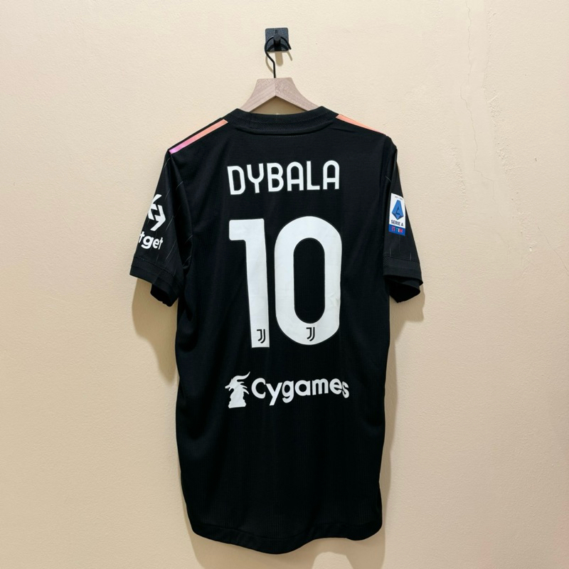 Jersey Original Juventus Away 2021/2022 Authentic HeatRdy Player Issue Dybala #10