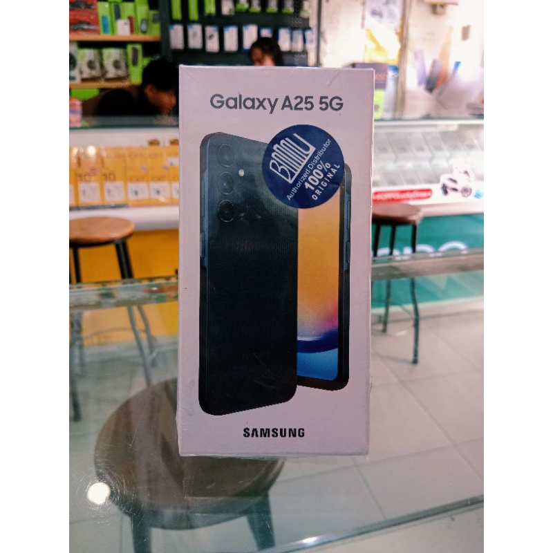 Samsung A25 5G ram 8/256gb Baru diplasmaponsel