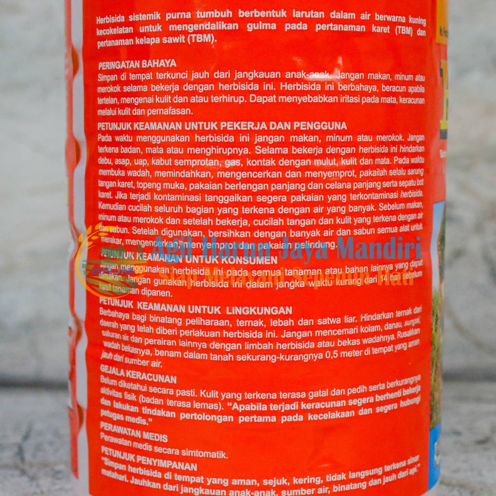 Herbisida Bitop 531 Sl 1 Liter Herbisida Sistemik Obat Pembasi Rumput Dan Gulma Tbk