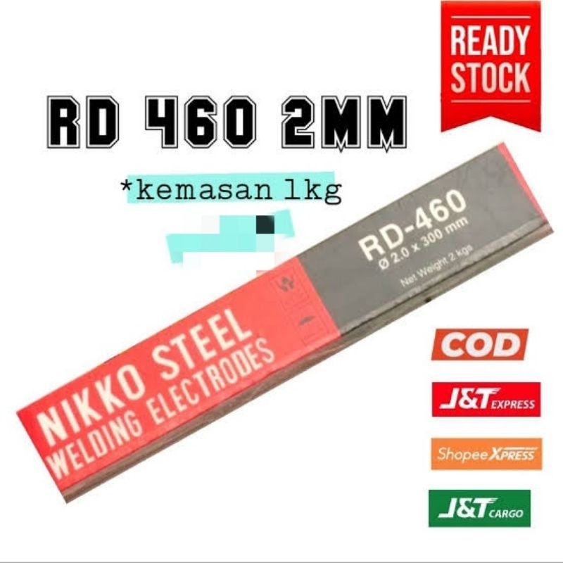 Pakan Las RD 460 2MM Kawat Las RD 460 NIKKO STEEL 2MM