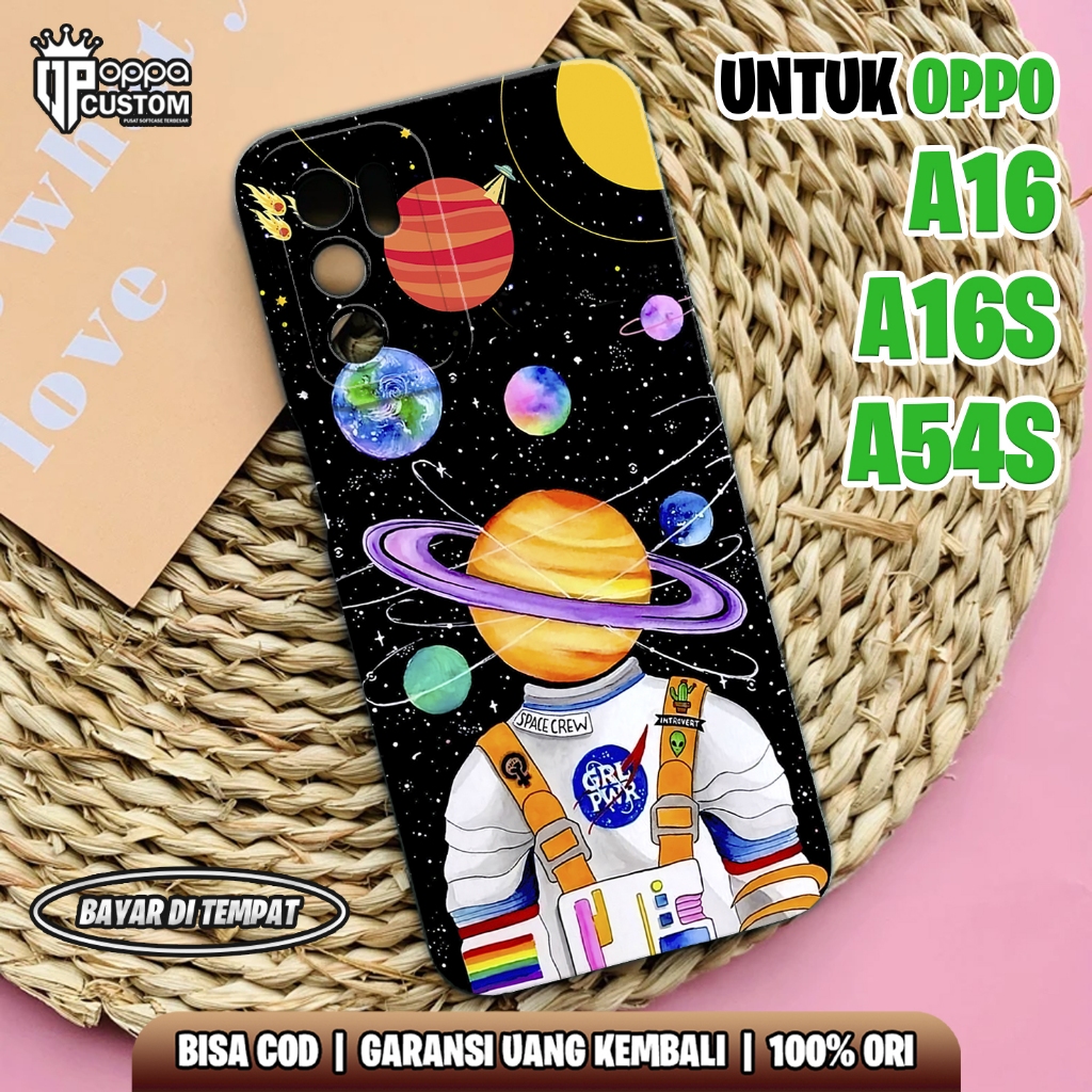 Case OPPO A16 A16S A54S Terbaru -  [ ASTRONOT ] OPPO A16 A16S A54S - Case Hp - Casing Hp - Softcase 