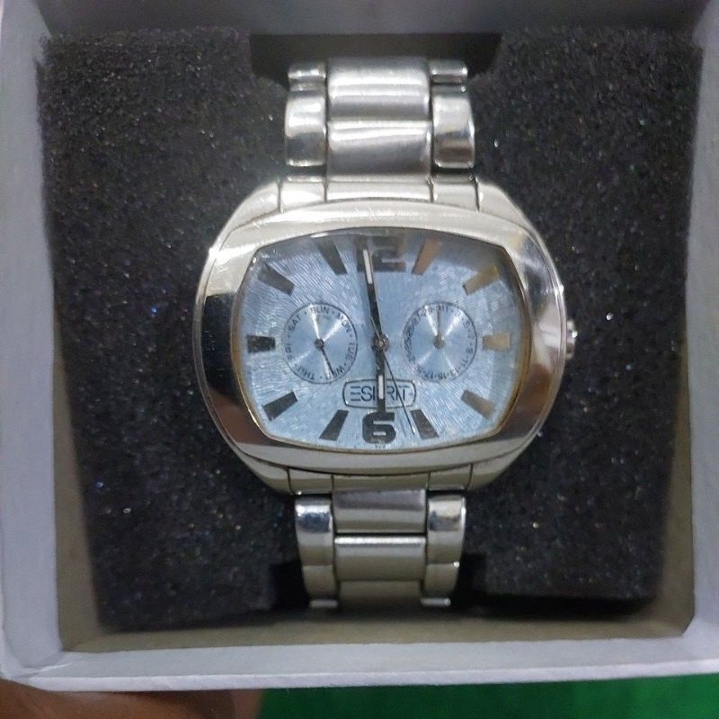 jam tangan original Esprit preloved second bekas