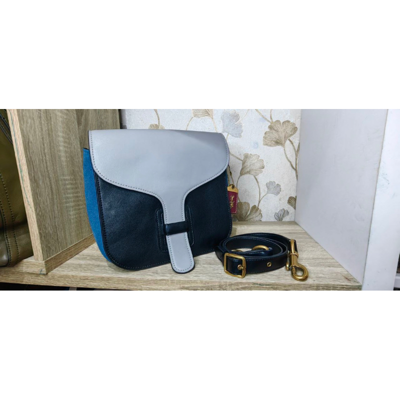 Coach & Rodarte Limited Edition Leather Courier Bag