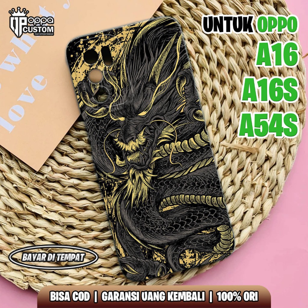 Case OPPO A16 A16S A54S Terbaru -  [ NAGA ] OPPO A16 A16S A54S - Case Hp - Casing Hp - Softcase Glos