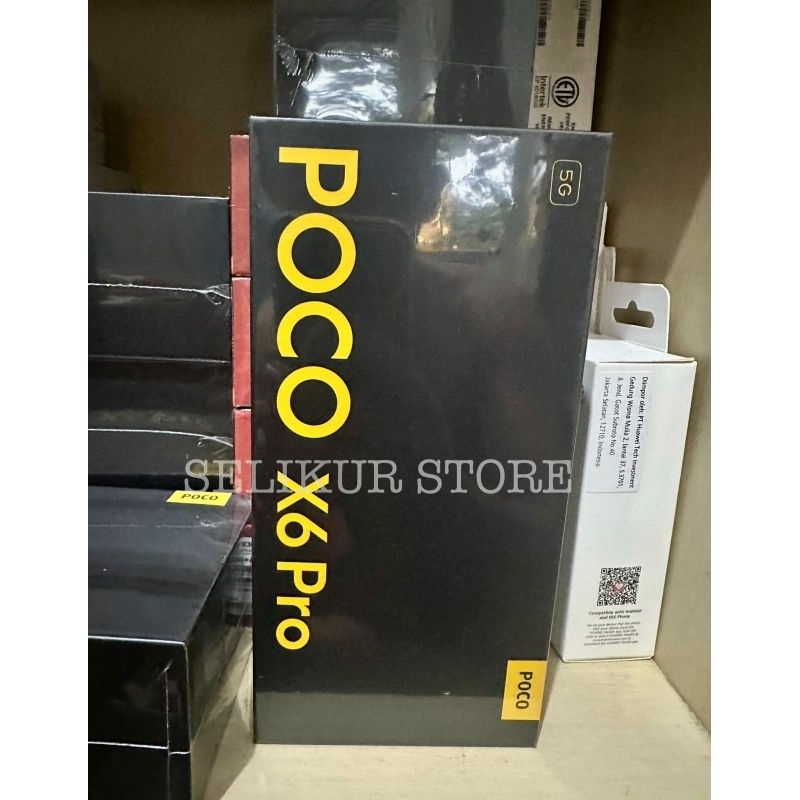 POCO X6 PRO 5G 12/512GB GARANSI RESMI