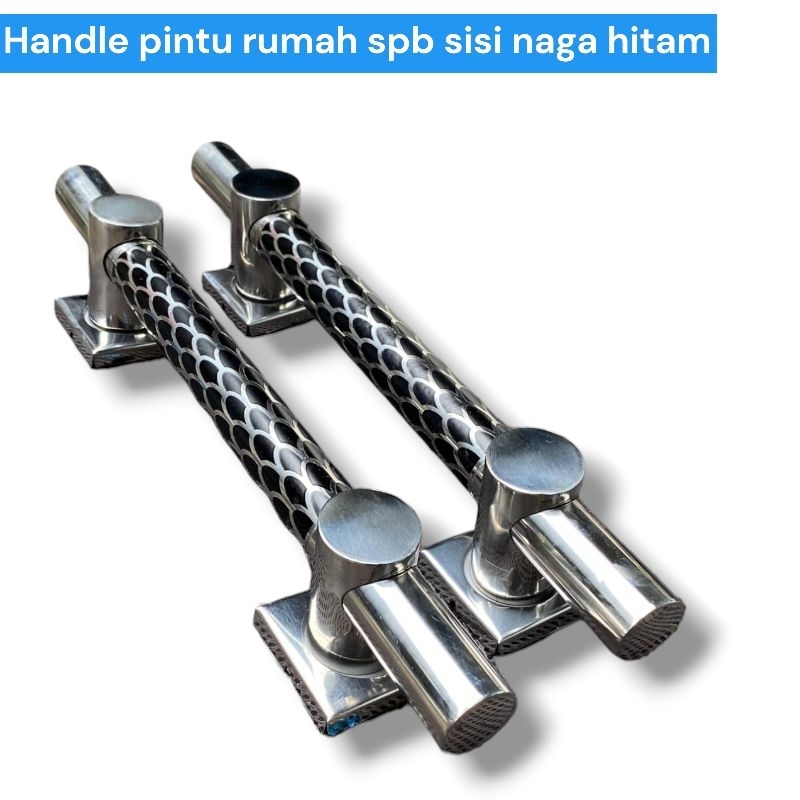handle pintu rumah minimalis motif sisik naga 35cm 45cm gagang pintu rumah stainless tarikan pintu