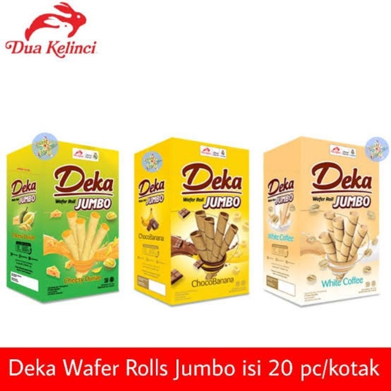 

Deka Jumbo 1 box isi 20 pcs dengan 3 pilihan Rasa