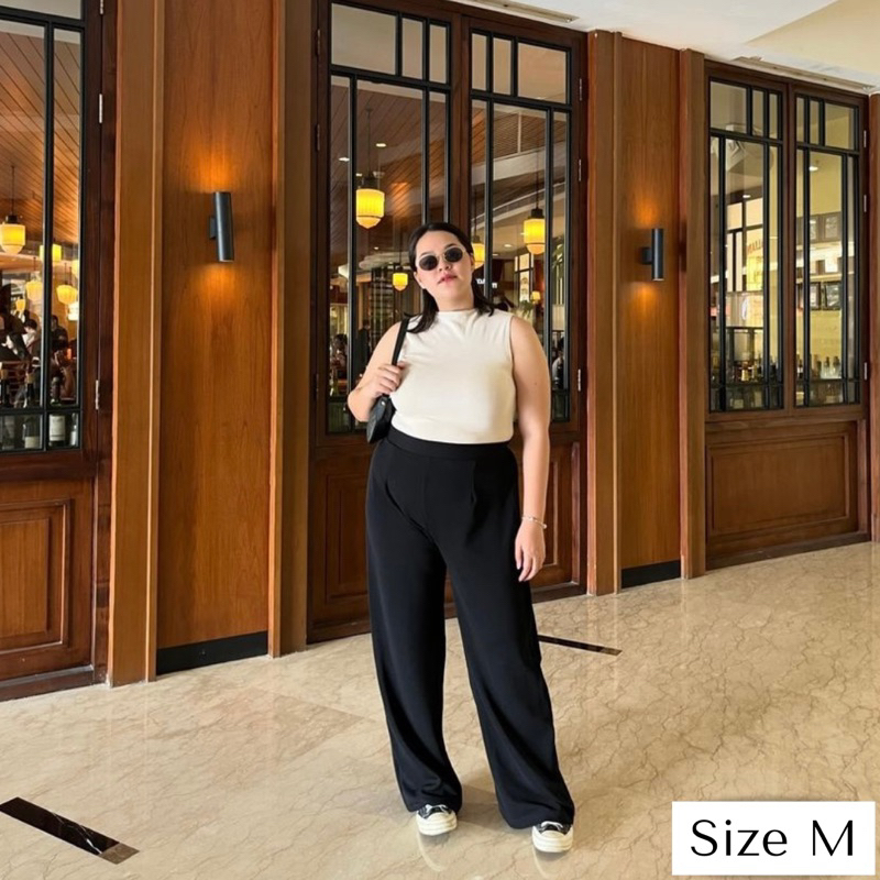 Knit Pants Jumbo / Kulot Jumbo