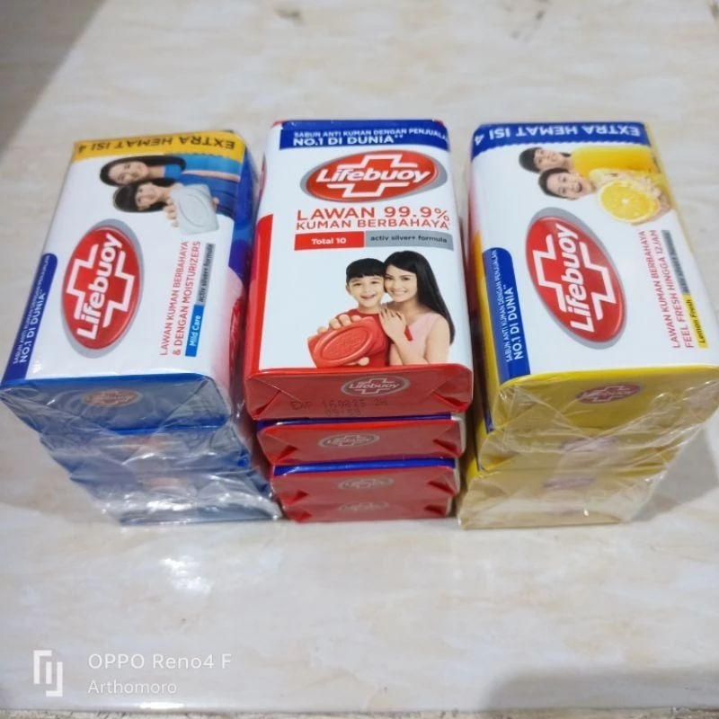 Lifebuoy Sabun Batang Bar Shiso & Mineral Clay random   / E 136