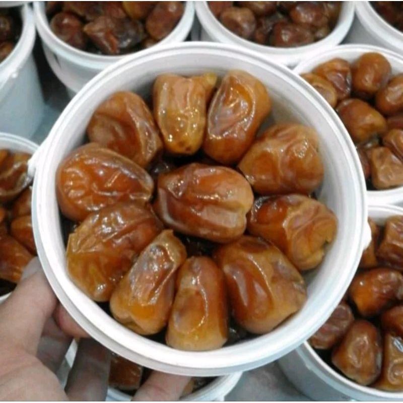 

Kurma Sukari Ember Premium FRESH 750gr Sultana ORIGINAL | Kurma Sukari Kemasan Ember Premium