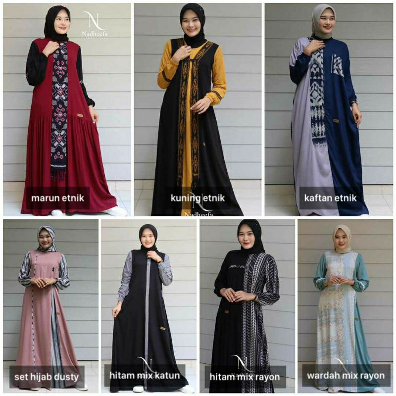 gamis nadheefa store terbaru