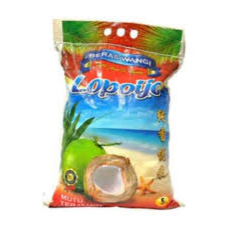 

BERAS LOPO IJO 5+5
