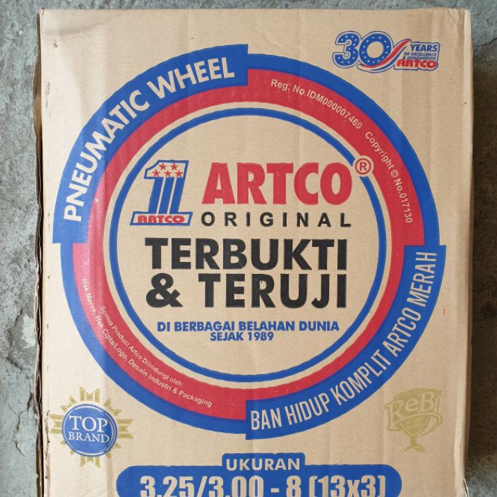 HJ6 BAN KOMPLIT ARTCO  BAN HIDUP KOMPLIT ARTCO