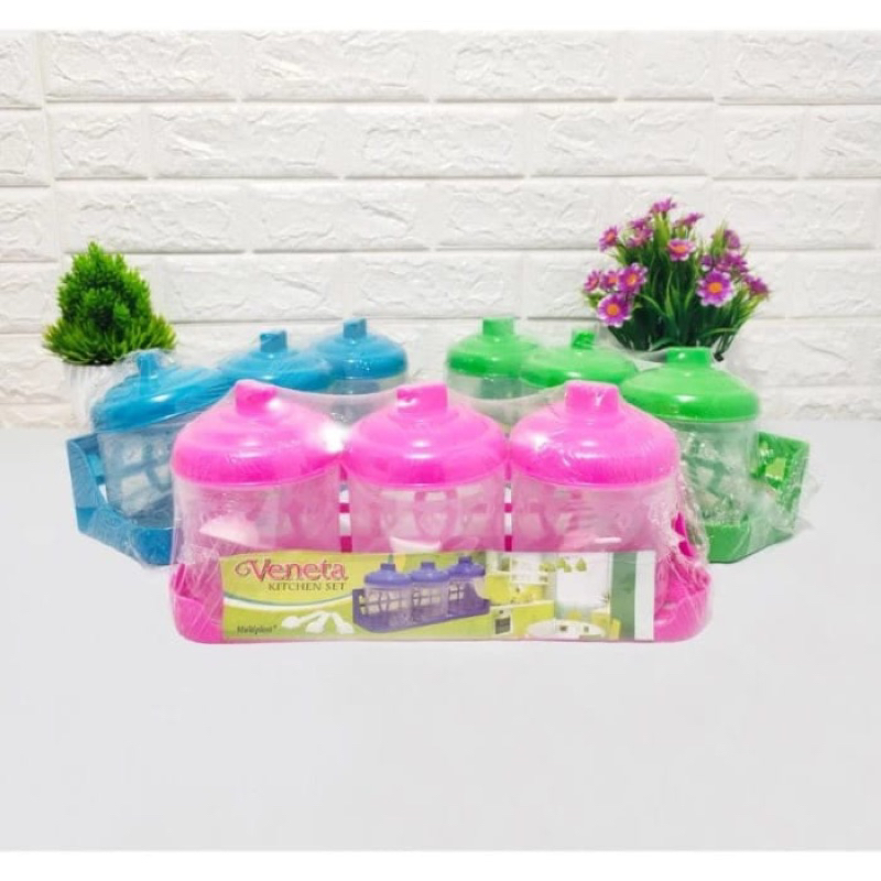 Tempat bumbu dapur veneta kitchen set / tempat bumbu dapur / rak bumbu dapur