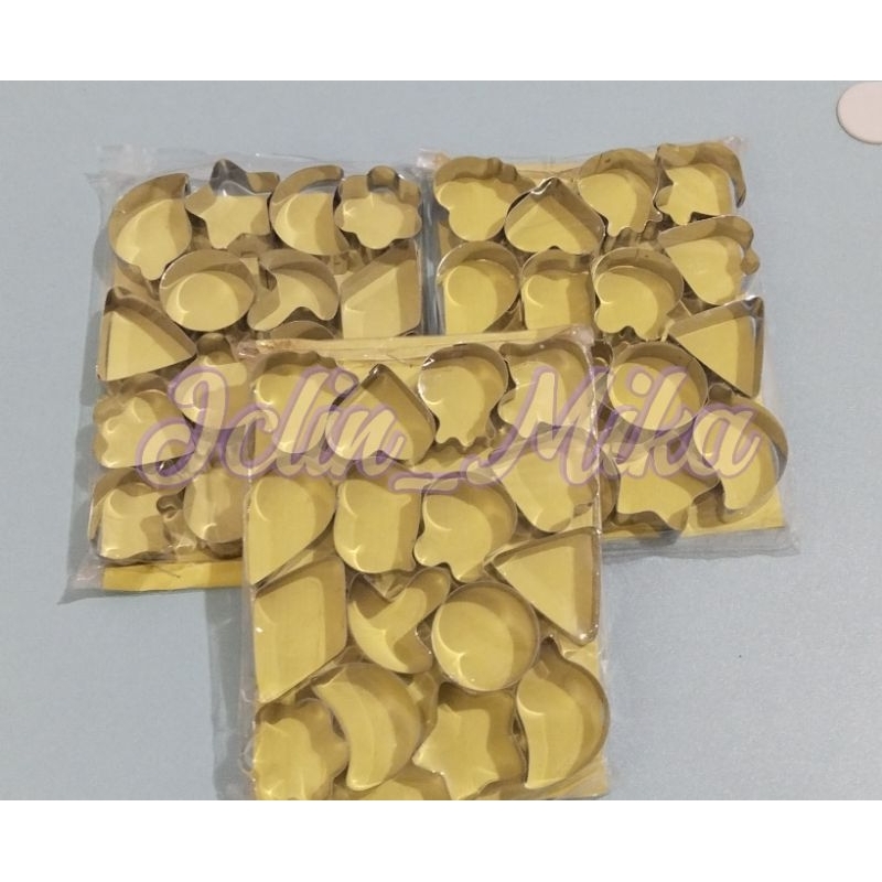 Cetakan Kue Kering / Cetakan Kue Salju (16pcs)