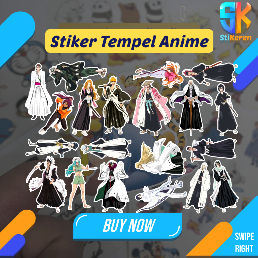 

Stiker Anime Bleach untuk Laptop HP Kulkas Tumblr