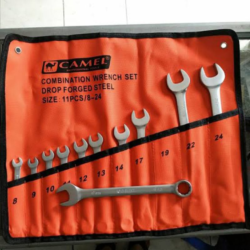 KUNCI RING PAS CAMEL 8 - 24 MM / KUNCI RING CAMEL