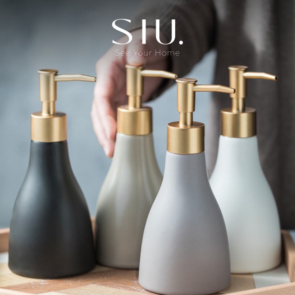 ART U54R Numa Series Tempat Sabun Keramik  Soap Dispenser Pump Botol Sabun