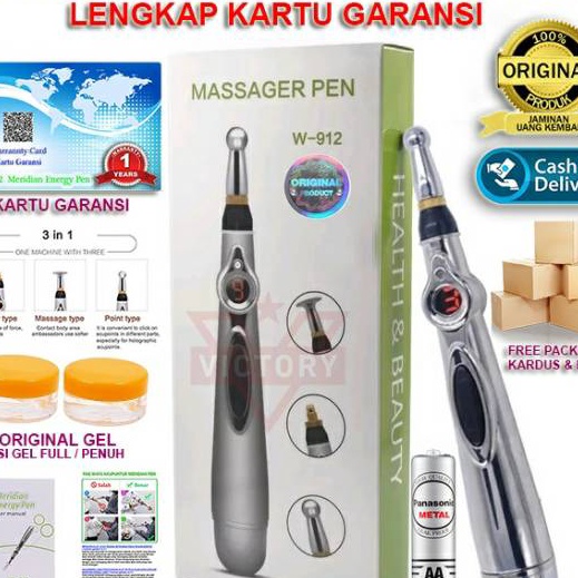 HJ6 GARANSI 1 TAHUN W912 ORIGINAL PENA AKUPUNTUR ELEKTRONIK AKUPUNTUR PEN MERIDIAN ENERGY PEN REFLEK