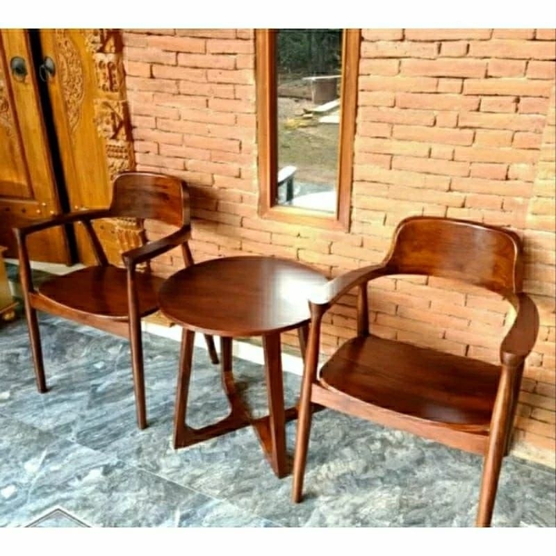 Set kursi teras heroshima set meja teras meja teras heroshima kursi cafe kursi herosima minimalis (2