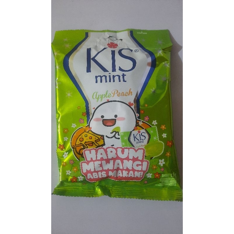 

Permen kiss rasa apel