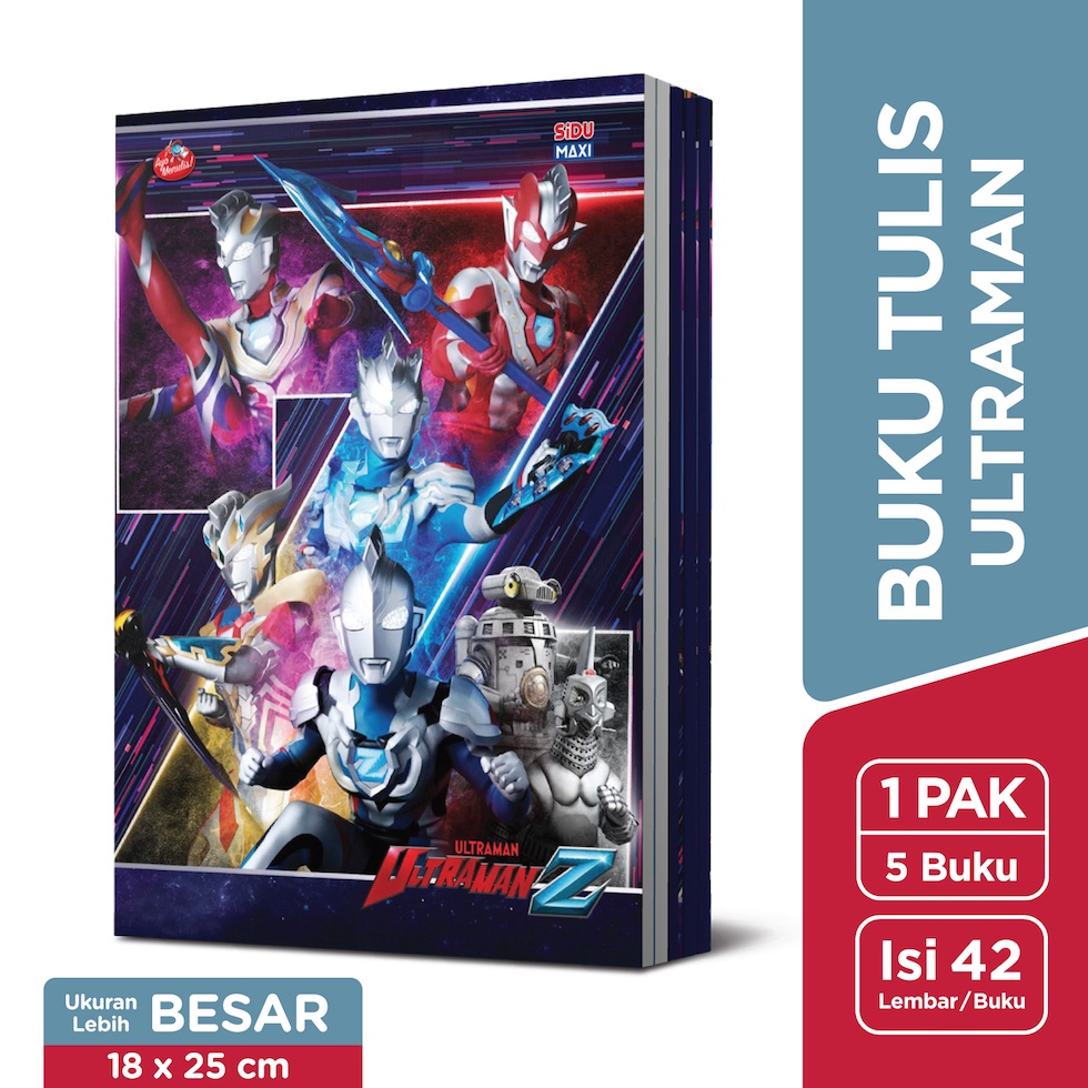 

Harga TERMURAAH SiU Maxi Tulis Ultraman 42 Lembar 5 98