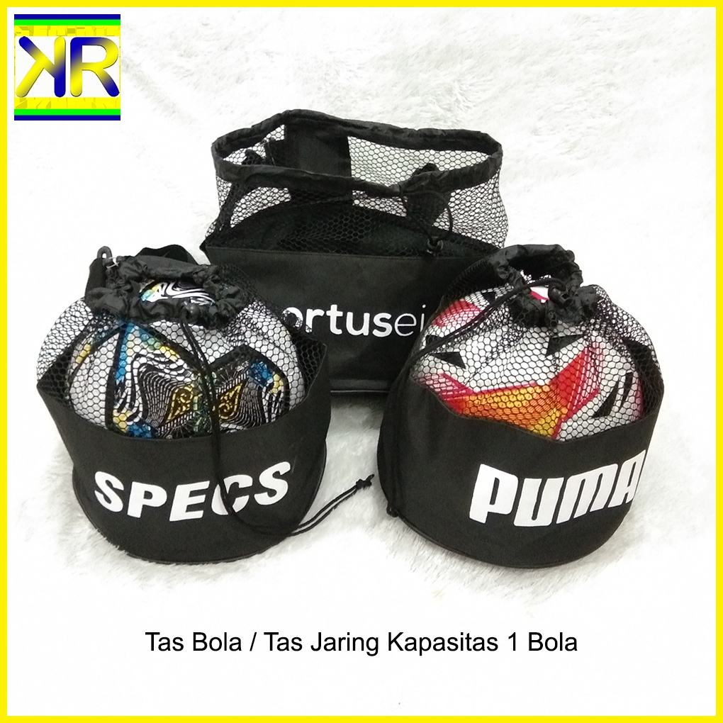 Tas Keranjang Bola Tas Jaring Bola / Tas Untuk Membawa Bola Kapasitas 1 Unit Bola