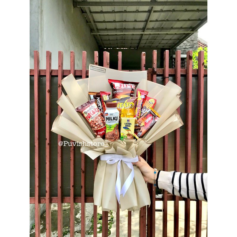 

Buket Snack isi 10 snack
