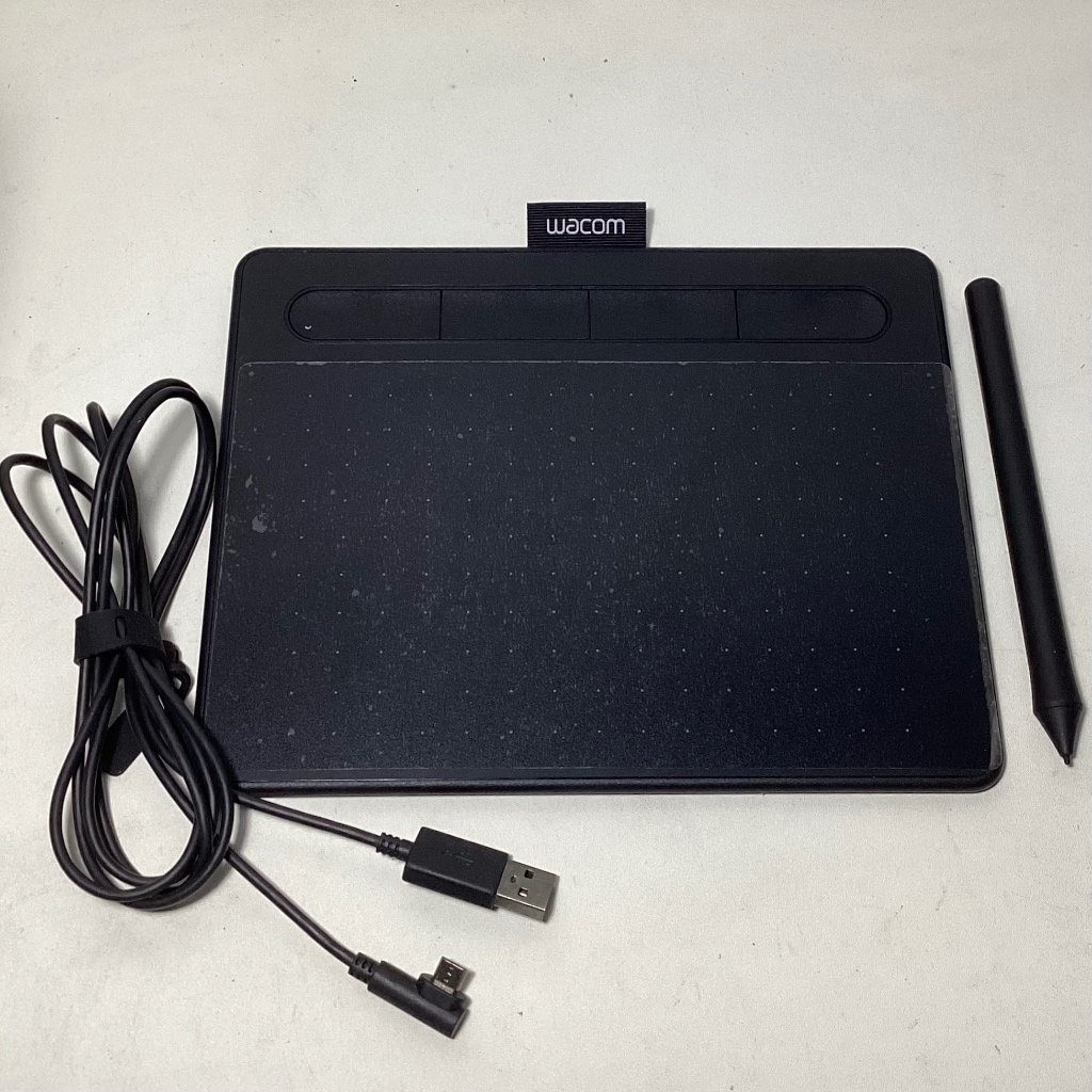 Preloved Wacom Intuos CTL-4100 Small Black Second Bekas