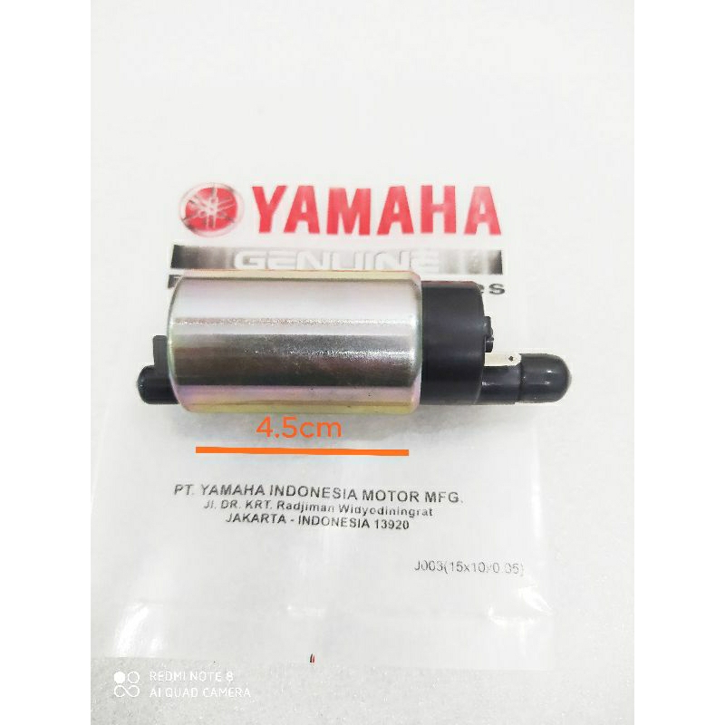 ROTAK POMPA MINYAK BENSIN YAMAHA NEW JUPITER Z1 TAHUN 2015 KEATAS
