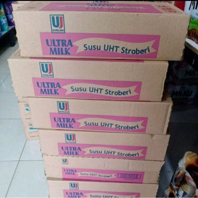 

ULTRA MILK STROBERI 125 ML / SUSU ULTRA UHT 125ML