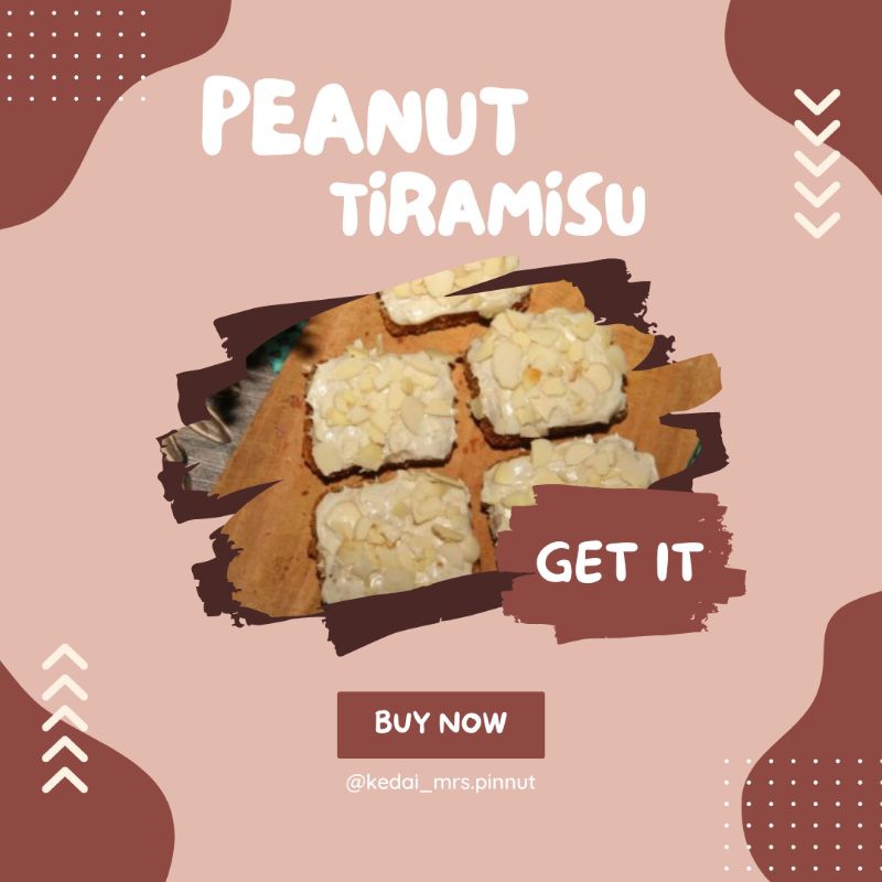 

banana nugget •peanut tiramisu•