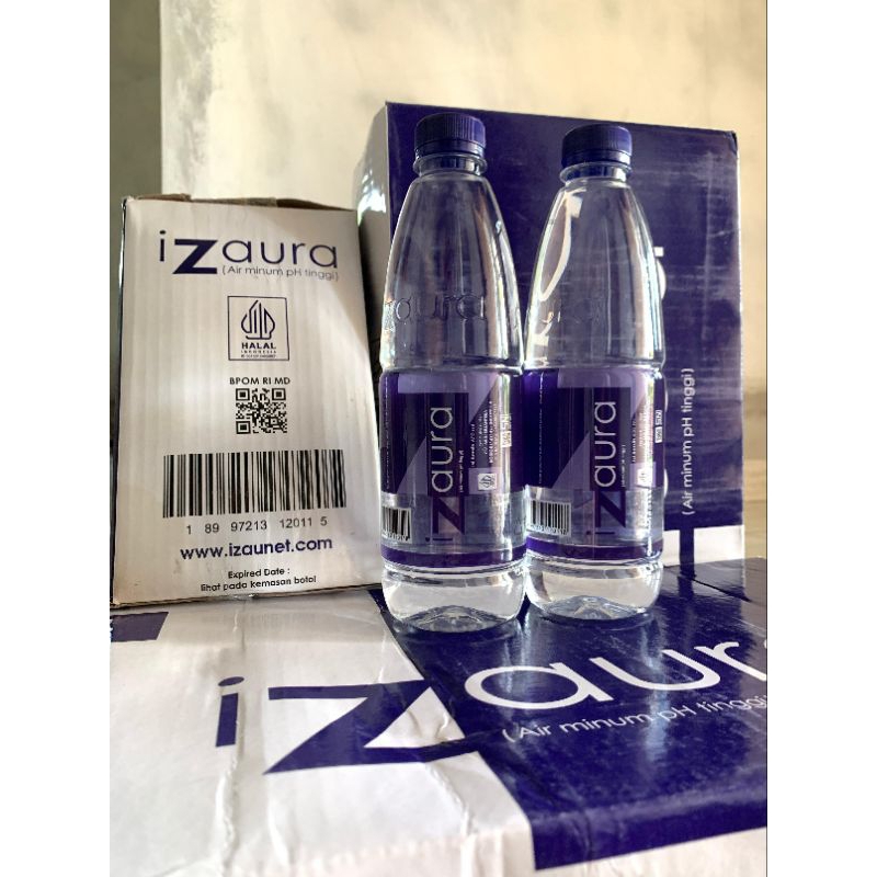 

iZaura,Air Minum PH Tinggi 8,5 Untuk Kesahatan 600ML