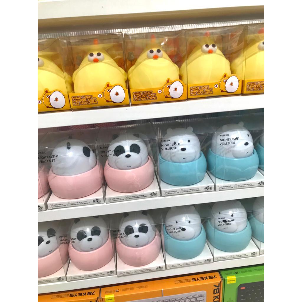 NIGHT LIGHT X MINISO-LAMPU TIDUR