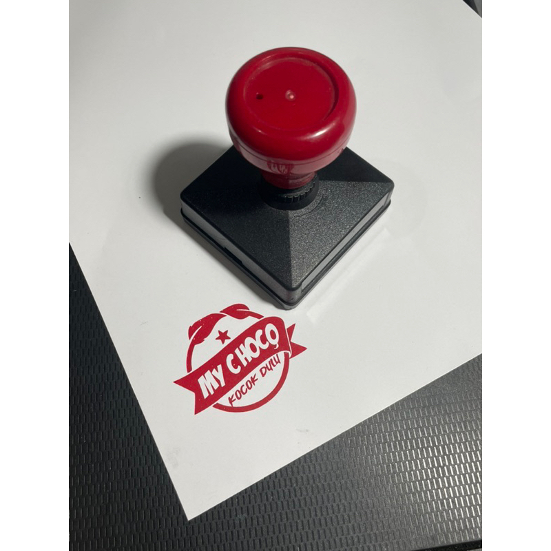 Stempel plastik, Stempel cup, stempel stayrofoam