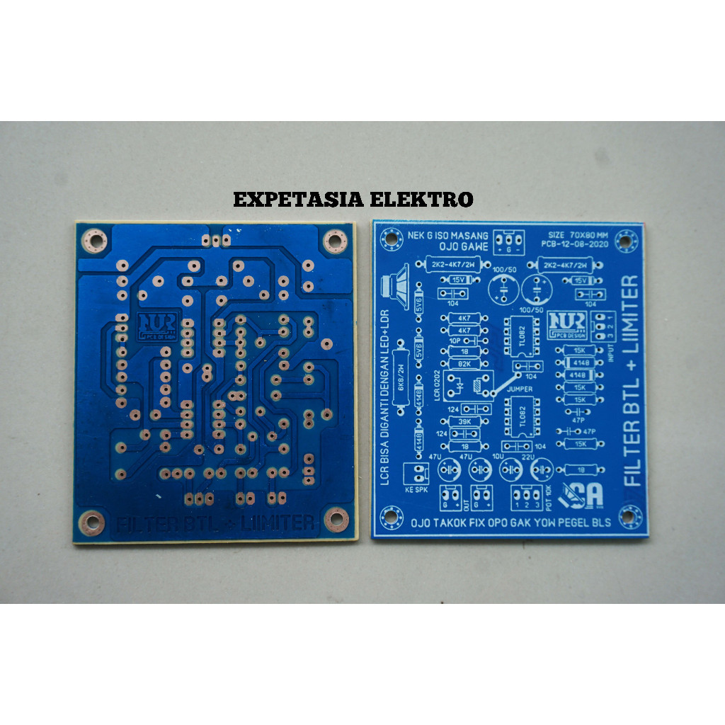 PCB FILTER BTL + LIMITER
