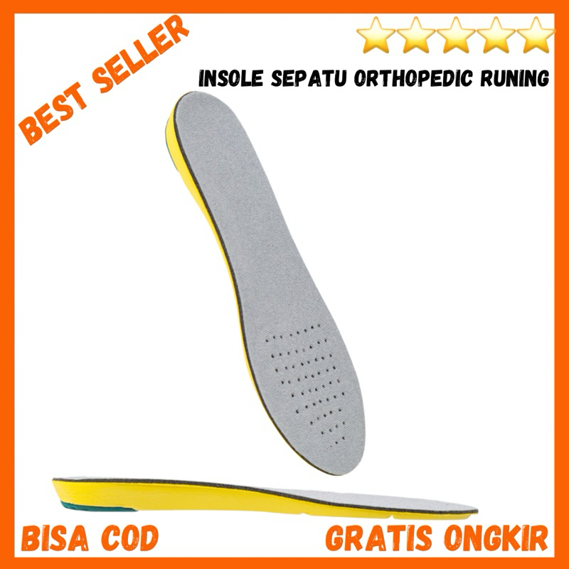 Insole Sepatu Alas Kaki Orthopedic Running Cushion