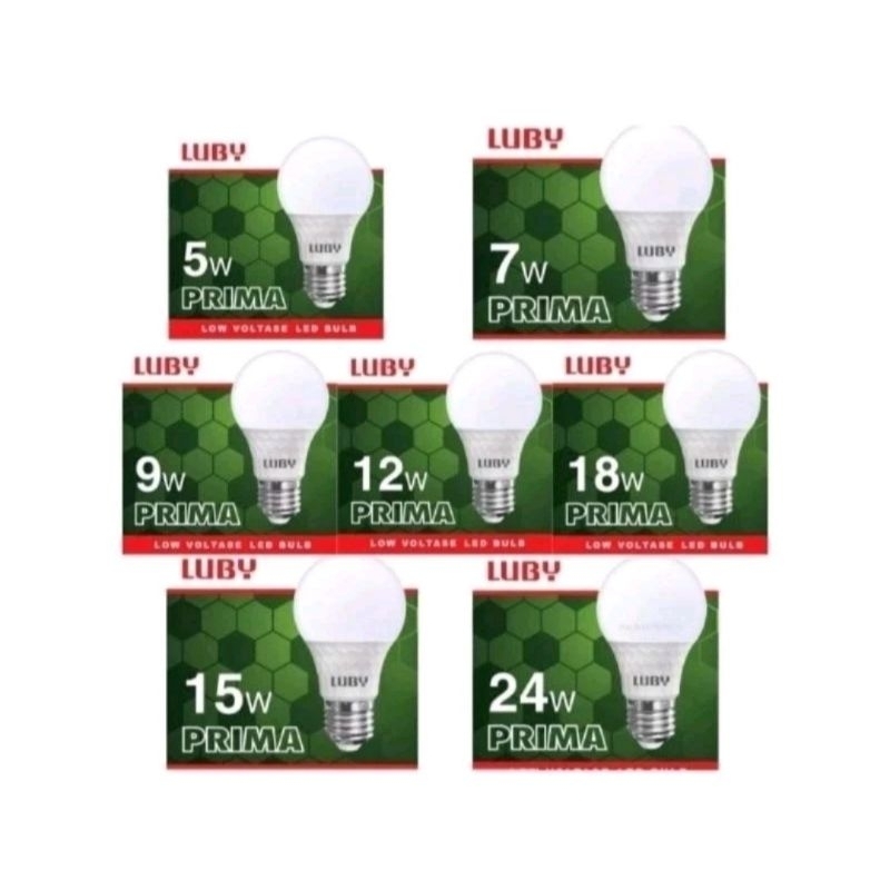 Lampu LED LUBY PRIMA 9 Watt / Luby LED 9 Watt