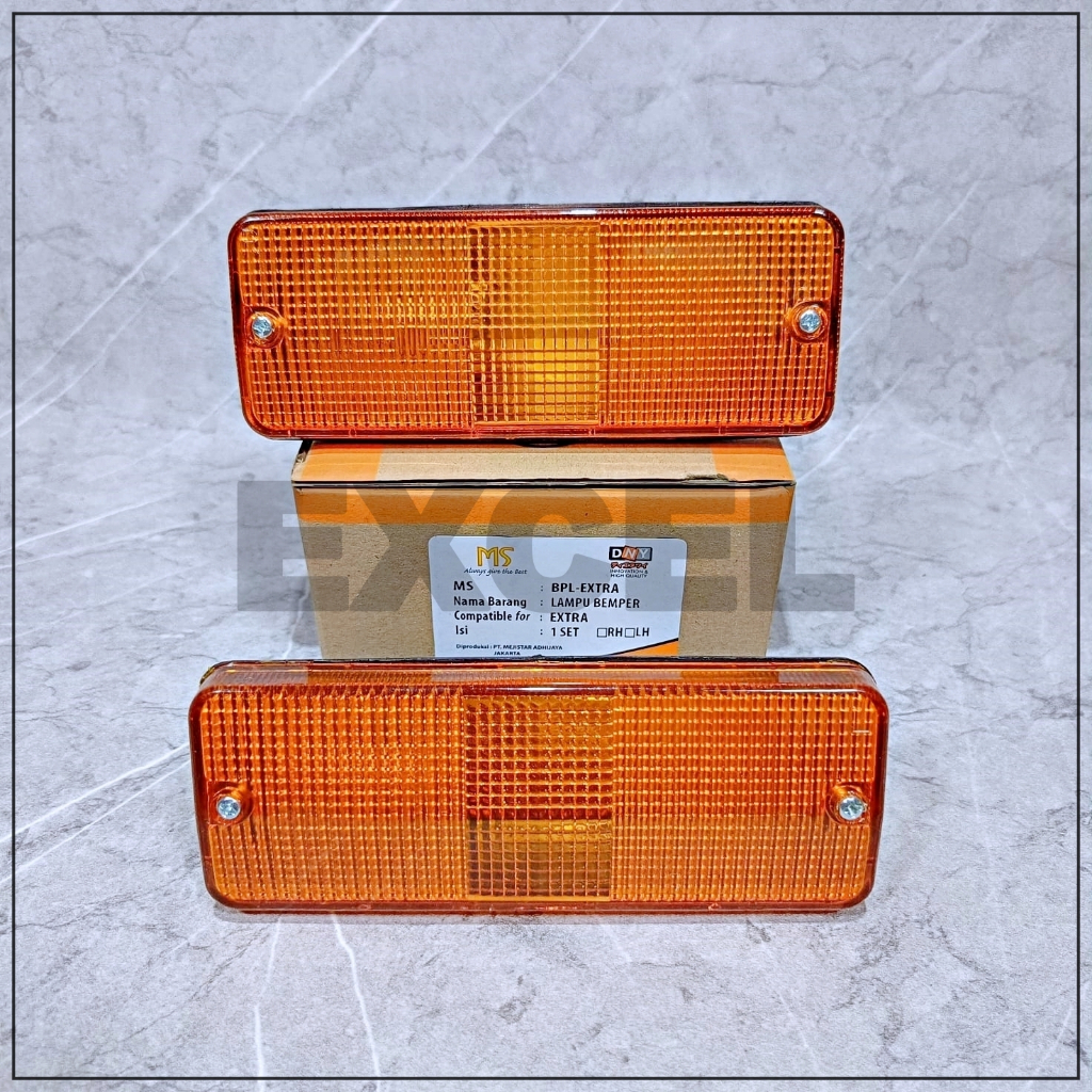 LAMPU SEN BEMPER BUMPER LAMP CARRY EXTRA 1.0 BAGONG AMBER ORIGINAL SET- DNY