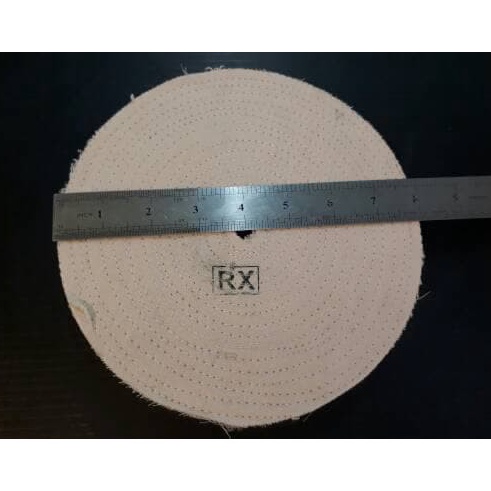 Koleksi Terbaru Kain poles katun putih RX 8 x 1 buffing cotton polishing wheel