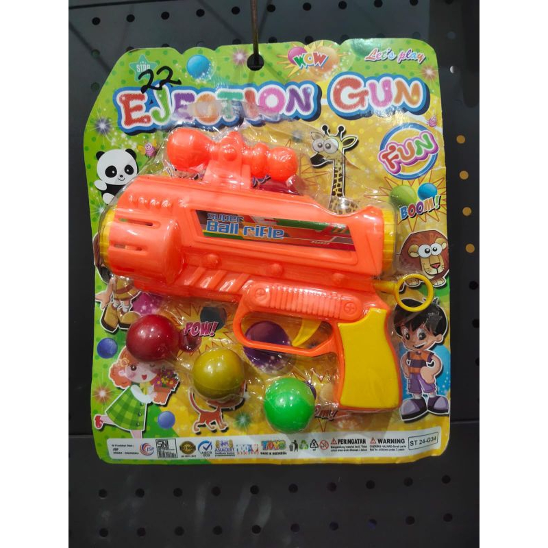 mainan tembak tembak bola/pistol mainan